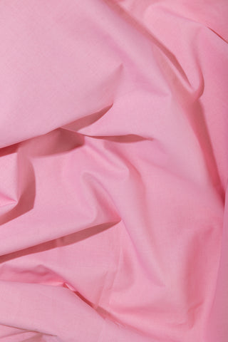karavan clothing fashion spring summer 24 that moment homeware collection percale fitted sheet pink