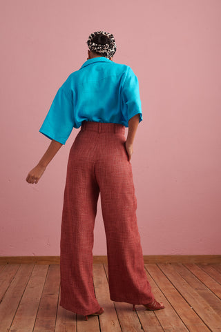 karavan clothing fashion spring summer 24 collection anthony trousers bordeaux