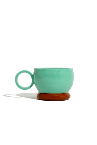 Donut Coffee Mug (Turquoise)