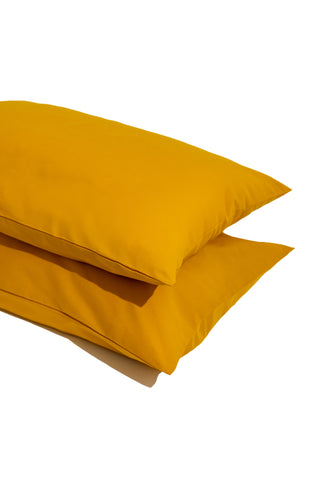 karavan clothing planet homeware collection fall winter 24 25 pillow case mustard