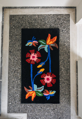 Hand Tufted Rug (Floral)