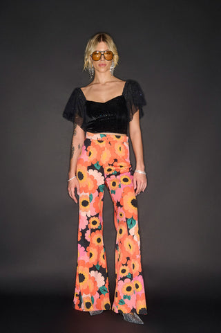 karavan clothing fashion well i did fall winter 24 25 denise trousers floral