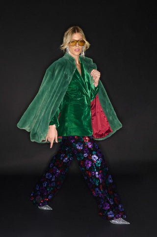 karavan clothing fashion KRVN well i did fall winter 24 25 donatella coat green