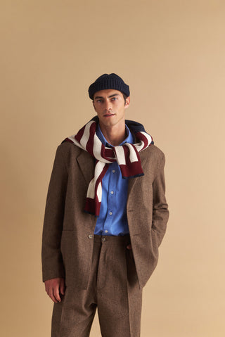 karavan clothing well i did fall winter 24 25 men collection danny blazer brown