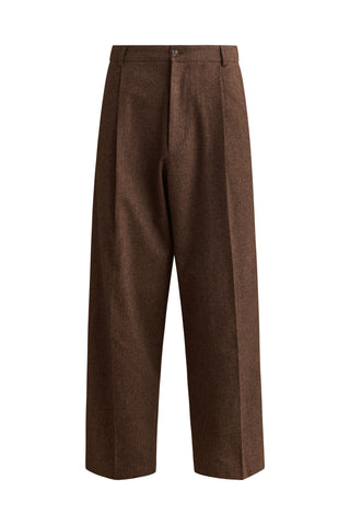 karavan clothing well i did fall winter 24 25 men collection robin trousers brown