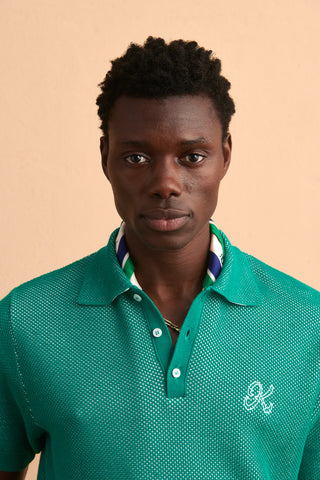 karavan clothing that moment spring summer 24 men tyler polo green