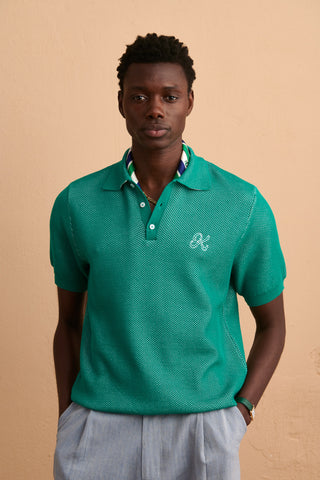 karavan clothing that moment spring summer 24 men tyler polo green