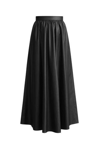 karavan clothing fashion KRVN well i did fall winter 24 25 angelina skirt black