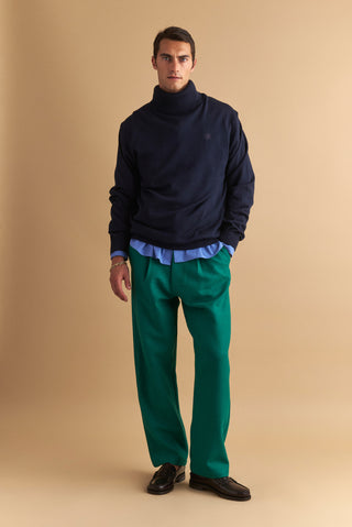 karavan clothing well i did fall winter 24 25 men collection anthony trousers green