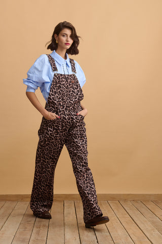 karavan clothing fashion well i did fall winter 24 25 arden dungarees leopard