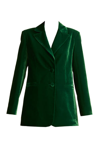 karavan clothing fashion KRVN well i did fall winter 24 25 christmas edition cameron blazer green