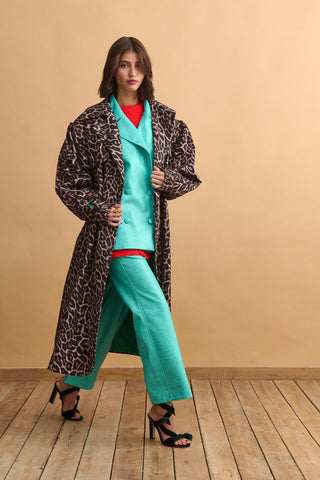 karavan clothing fashion well i did fall winter 24 25 devon coat leopard