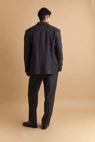 karavan clothing well i did fall winter 24 25 men collection ousmane blazer anthracite