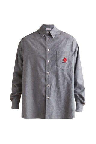 karavan clothing well i did fall winter 24 25 men collection conor shirt grey