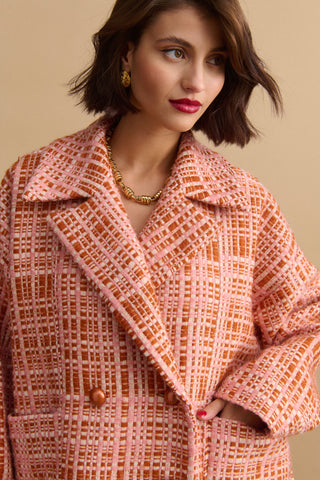 karavan clothing fashion KRVN well i did fall winter 24 25 costanza blazer terracotta