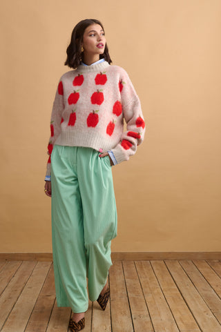 karavan clothing fashion well i did fall winter 24 25 daniela sweater apples