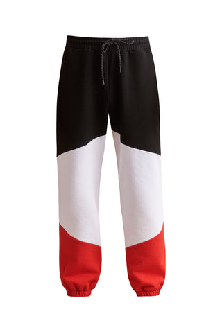 karavan clothing well i did fall winter 24 25 men collection david sweatpants logo red