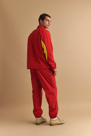 karavan clothing well i did fall winter 24 25 men collection jude trousers red