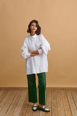 karavan clothing fashion well i did fall winter 24 25 diana shirt white