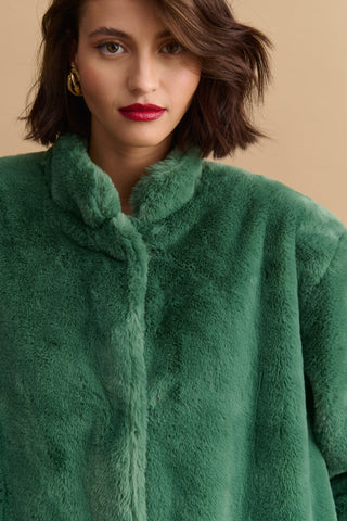 karavan clothing fashion KRVN well i did fall winter 24 25 donatella coat green