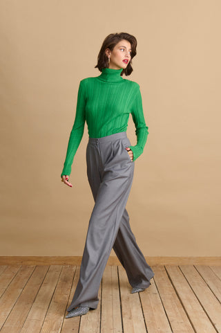 karavan clothing fashion KRVN well i did fall winter 24 25 dominiki trousers grey