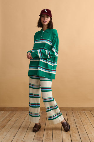 karavan clothing fashion well i did fall winter 24 25 ilena trousers knitted stripes