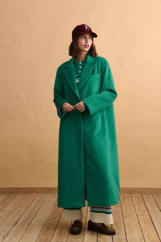 karavan clothing fashion well i did fall winter 24 25 bruna coat green