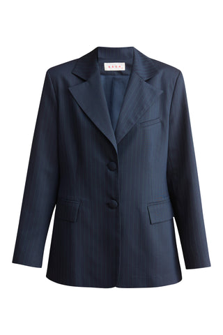 karavan clothing fashion KRVN well i did fall winter 24 25 Florence blazer blue