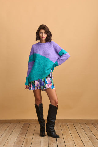 karavan clothing fashion well i did fall winter 24 25 phoebe sweater purpe 