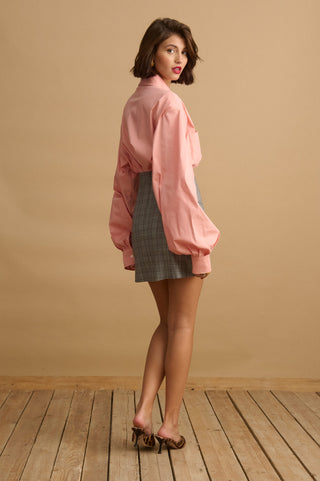 karavan clothing fashion KRVN well i did fall winter 24 25 jasmin shirt salmon