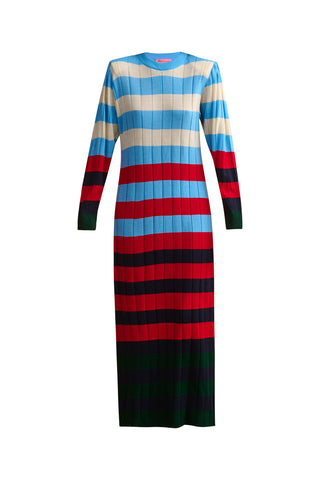 karavan clothing fashion well i did fall winter 24 25 kimora knitted dress multicolor