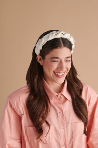 Keira Headband (Ivory)