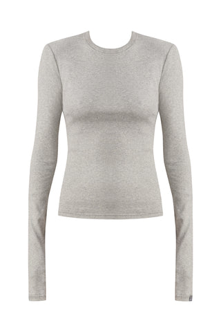 karavan clothing fashion KRVN well i did fall winter 24 25 lida top grey