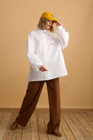 karavan clothing fashion well i did fall winter 24 25 diana shirt white