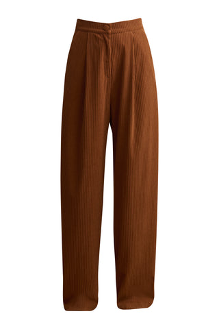 karavan clothing fashion well i did fall winter 24 25 lilyana trousers brown corduroy