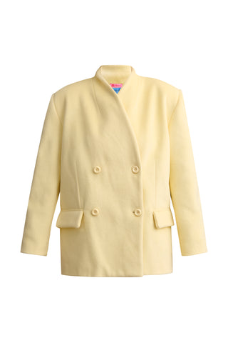 karavan clothing fashion well i did fall winter 24 25 lyra half coat lemon