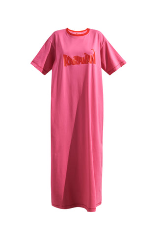 karavan clothing fashion spring summer 24 collection weekendwear maria dress pink