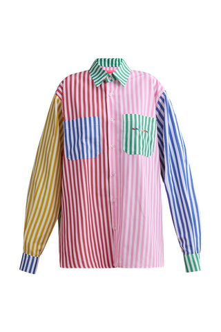 karavan clothing fashion well i did fall winter 24 25 nadine shirt stripes multicolor