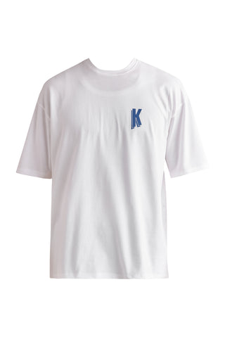 karavan clothing well i did fall winter 24 25 men collection nelson tee blue logo