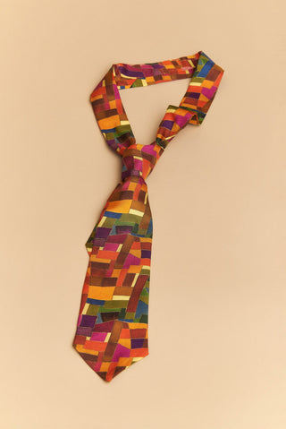 Lorenzo Tie (Orange)