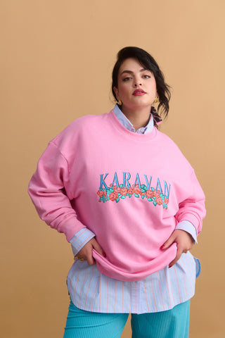 karavan clothing fashion well i did fall winter 24 25 sophie sweater logo