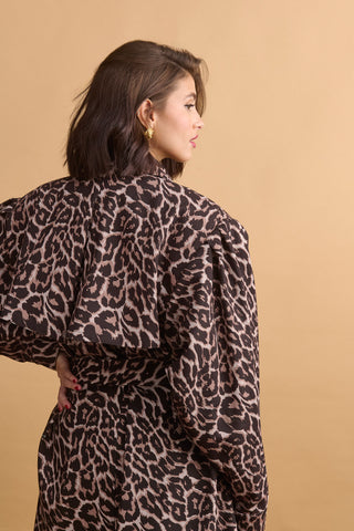 karavan clothing fashion well i did fall winter 24 25 devon coat leopard