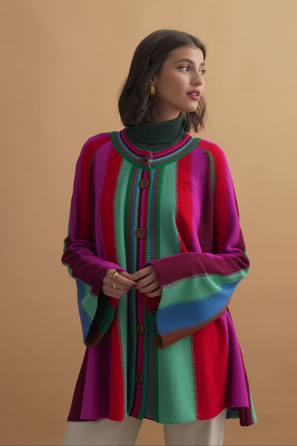 karavan clothing fashion well i did fall winter 24 25 sezilia cardigan multicolor