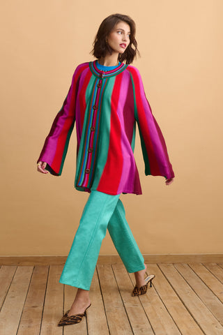 karavan clothing fashion well i did fall winter 24 25 sezilia cardigan multicolor