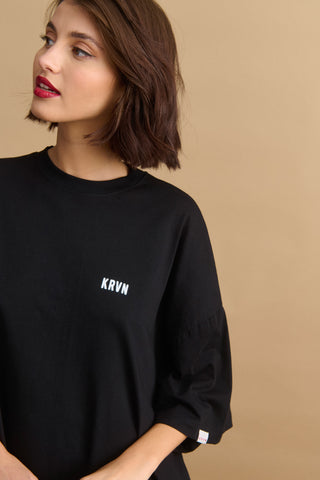 karavan clothing fashion KRVN well i did fall winter 24 25 reine tee black