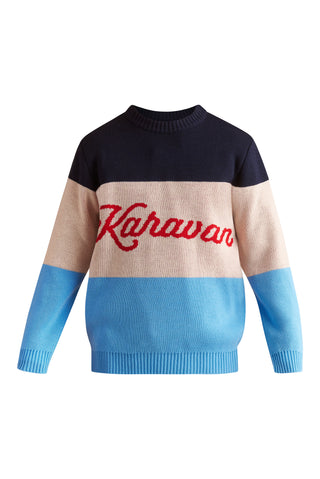 karavan clothing well i did fall winter 24 25 men collection ricardo pullover logo