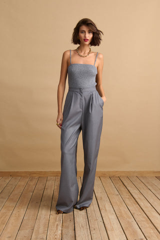 karavan clothing fashion KRVN well i did fall winter 24 25 dominiki trousers grey