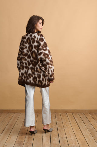 karavan clothing fashion well i did fall winter 24 25 sarah cardigan leopard