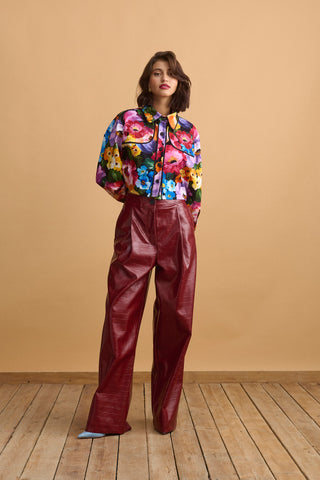 karavan clothing fashion well i did fall winter 24 25 scottie shirt floral