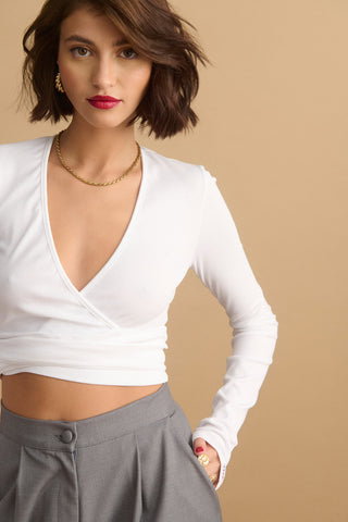 karavan clothing fashion KRVN well i did fall winter 24 25 selva top white